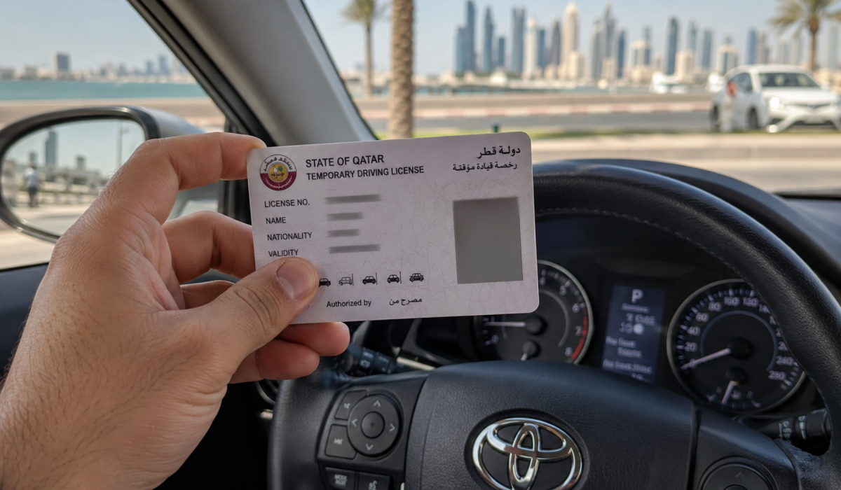 Temporary Driving License in Qatar 2026 Complete Guide